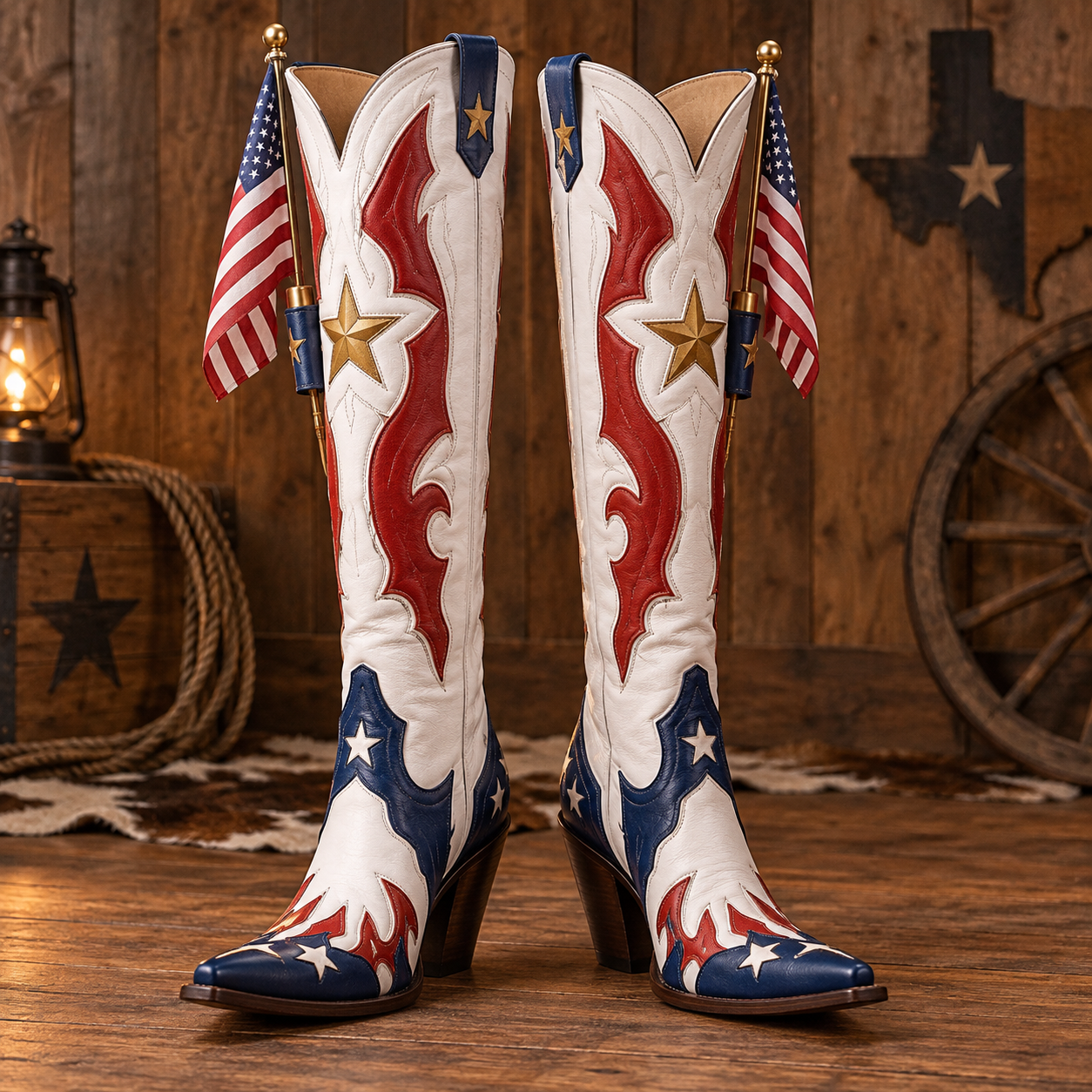 Lone Star Thigh Highs