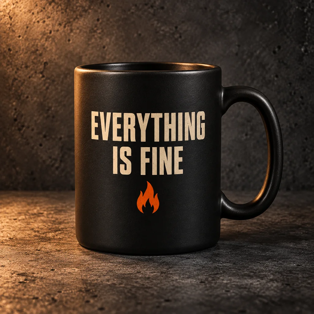 Everything Is Fine Mug